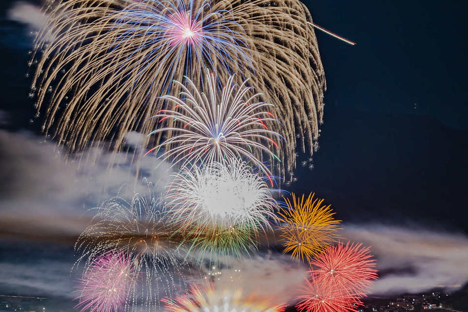 三原やっさ花火フェスタの画像
